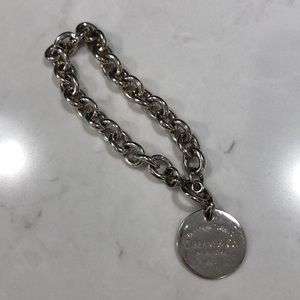 Sterling Silver Please Return To Bracelet